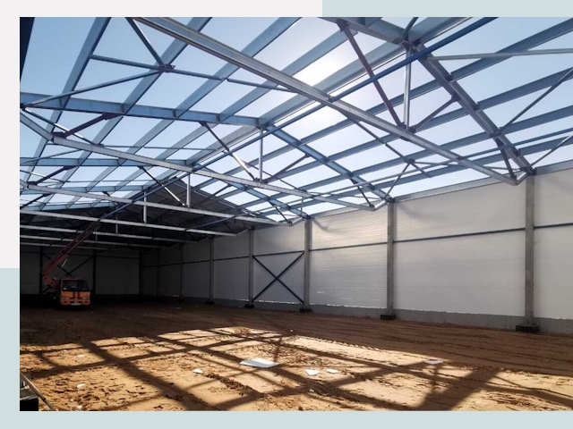 Строительство сенохранилищ в Прохладном