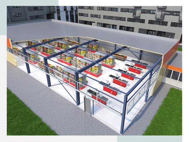 Строительство магазинов в Прохладный от 650 руб. за м²