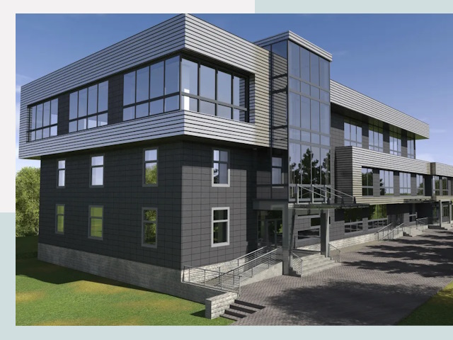 Административные здания в Прохладном