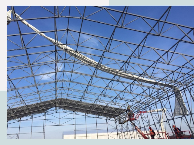 Шатровые ангары от 650 руб. в Прохладном и Кабардино-Балкарской Республике