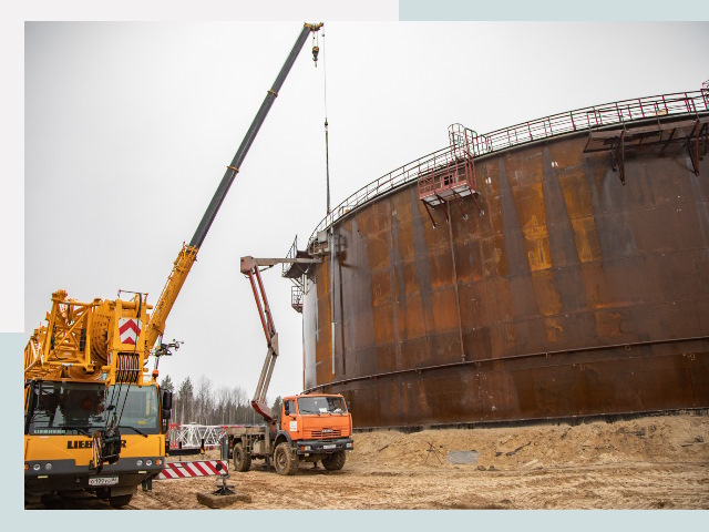 Монтаж резервуаров в Прохладном от 650 руб. за м³