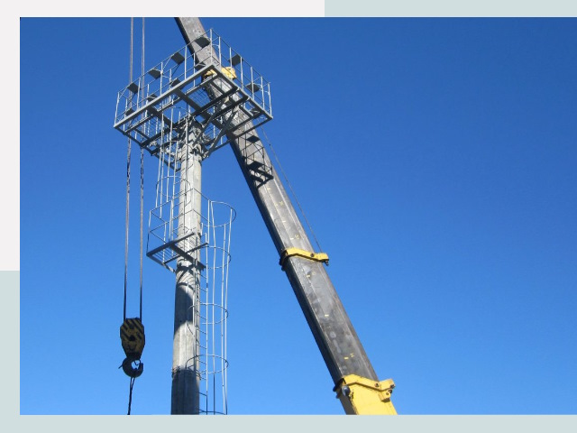 Монтаж осветительных мачт в Прохладный от 650 руб.