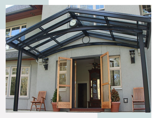 Козырьки металлические в Прохладном