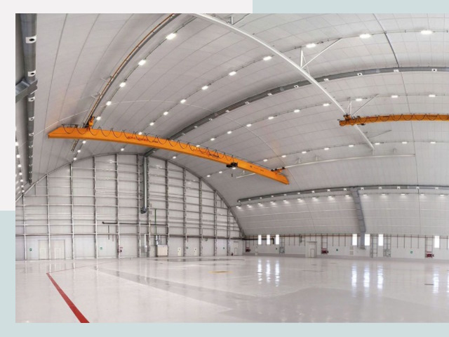 Оснащение ангаров в Прохладный от СтальСтрой-Прх - цена от 650 руб.