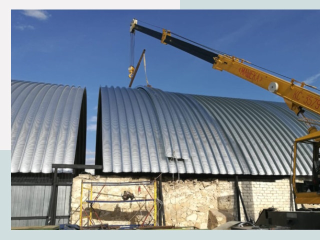 Реконструкция ангаров в Прохладном от 650 руб.