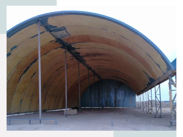 Реконструкция ангаров в Прохладном