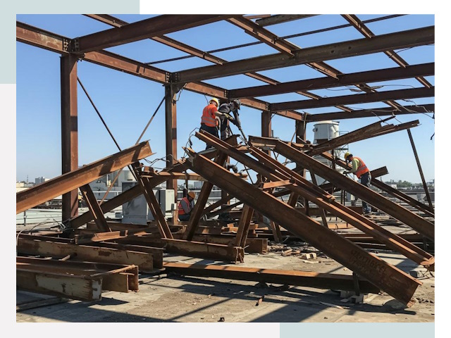 Демонтаж металлоконструкций в Прохладном от 650 руб.