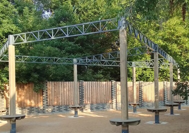 Терраса из металлоконструкций под ключ, проектирование, изготовление и монтаж от СтальСтрой-Прх